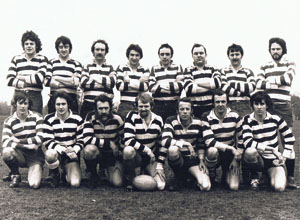 Peter Bewsey founded and Captained Farnham Rugby Club